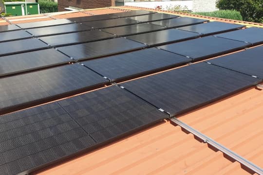 bild einer solaranlage