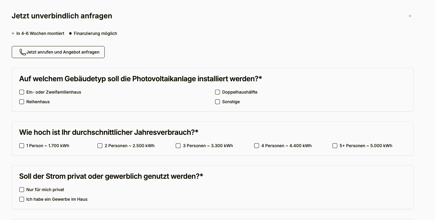 Checkliste